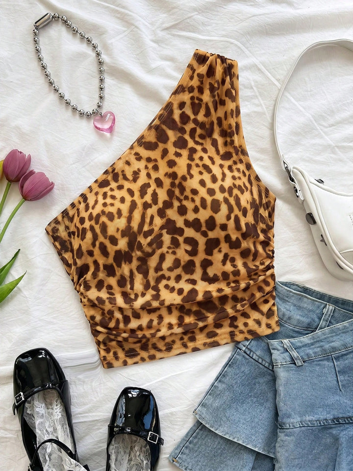 Top SHEIN, galben