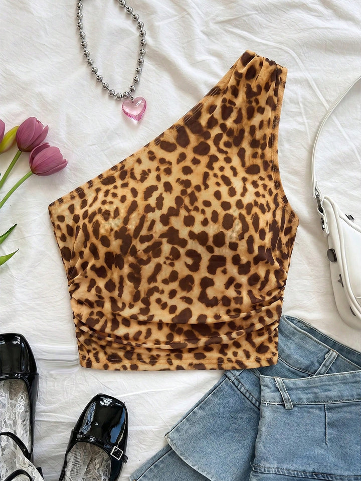 Top SHEIN, galben
