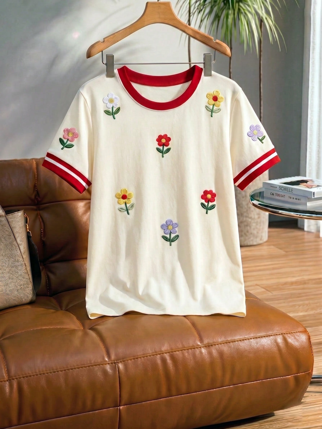 Tricou SHEIN, bej