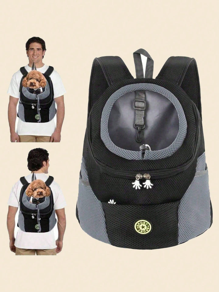 Rucsac pentru animale SHEIN, negru