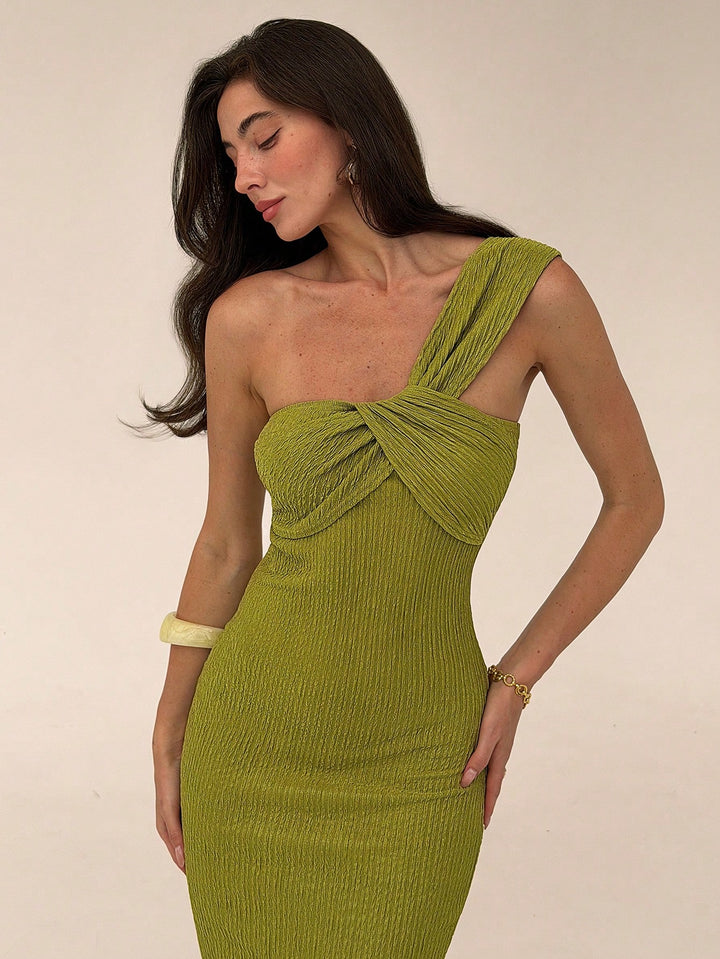 Rochie maxi SHEIN, verde
