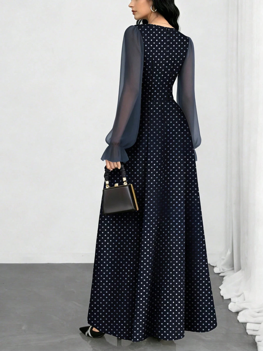 Rochie maxi SHEIN, mix culori
