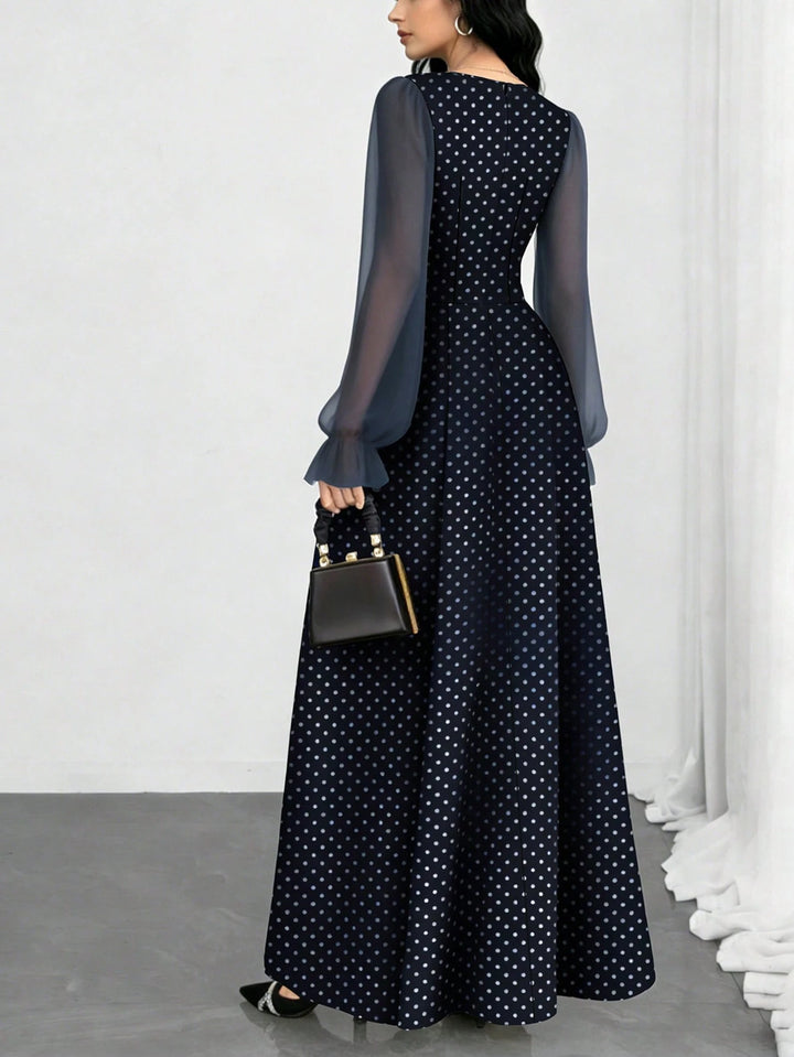 Rochie maxi SHEIN, mix culori