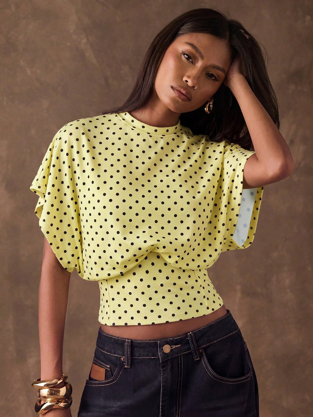 Tricou SHEIN, galben
