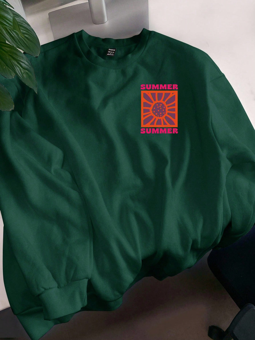 Hanorac SHEIN, verde