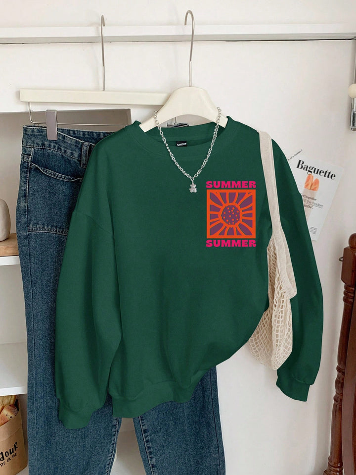 Hanorac SHEIN, verde