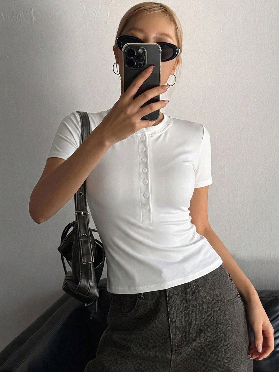 Tricou SHEIN, alb