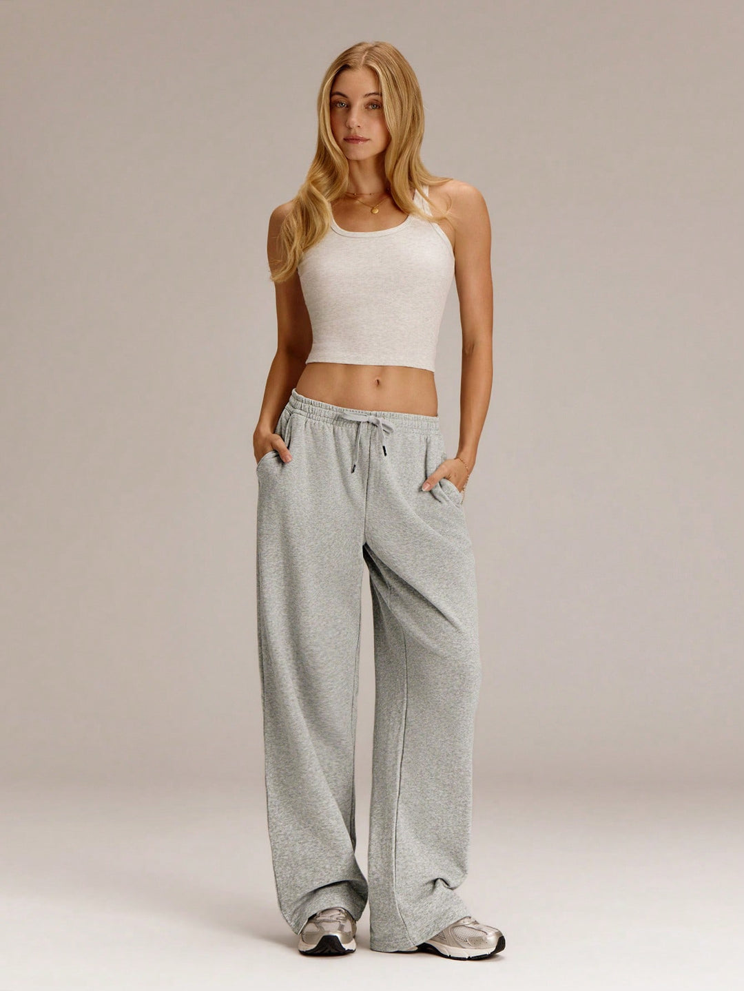 Pantaloni SHEIN, gri