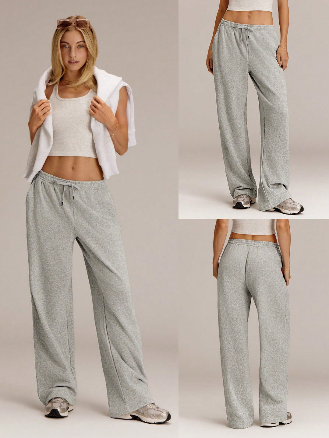 Pantaloni SHEIN, gri