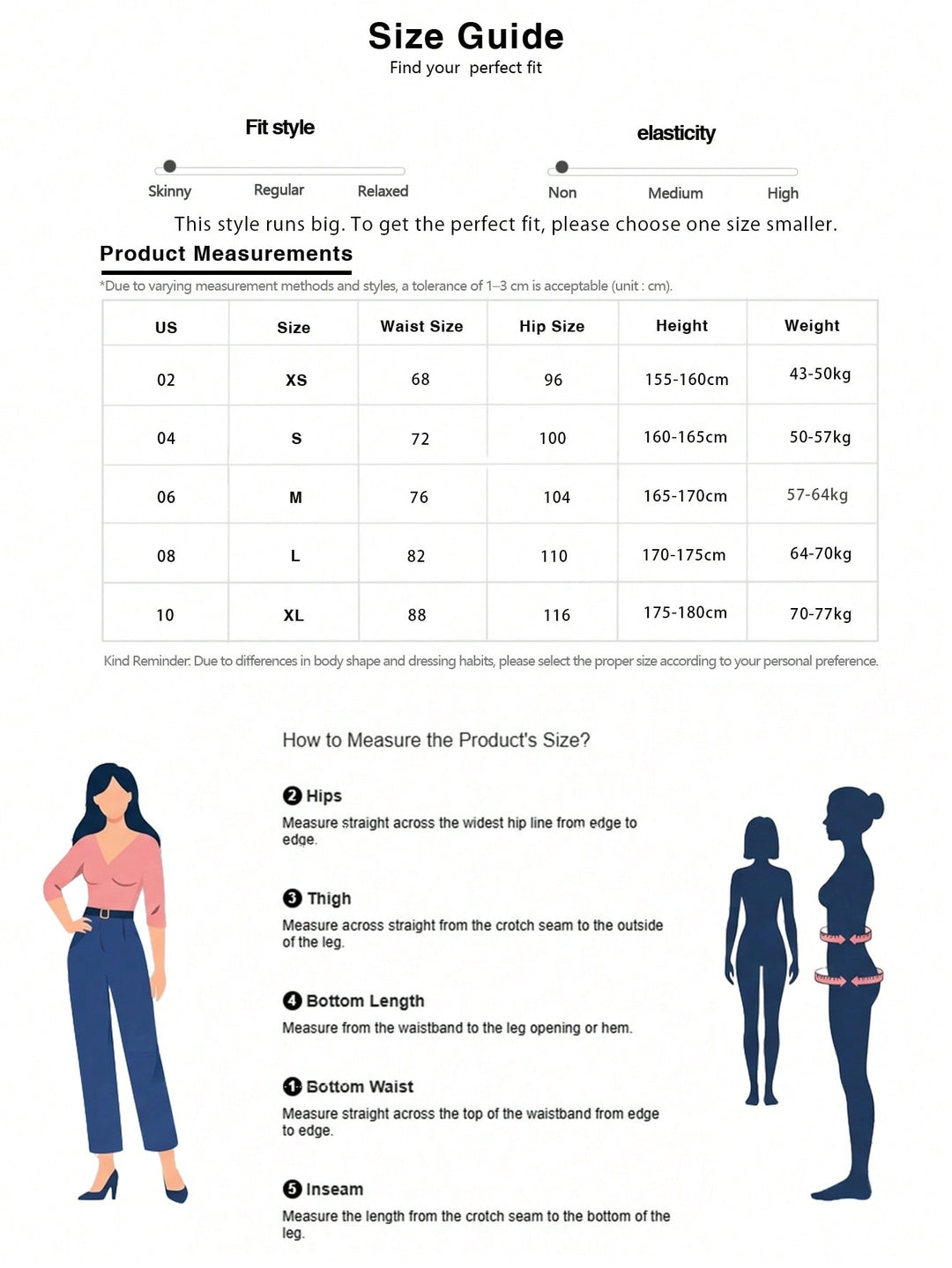 Jeans SHEIN, kaki