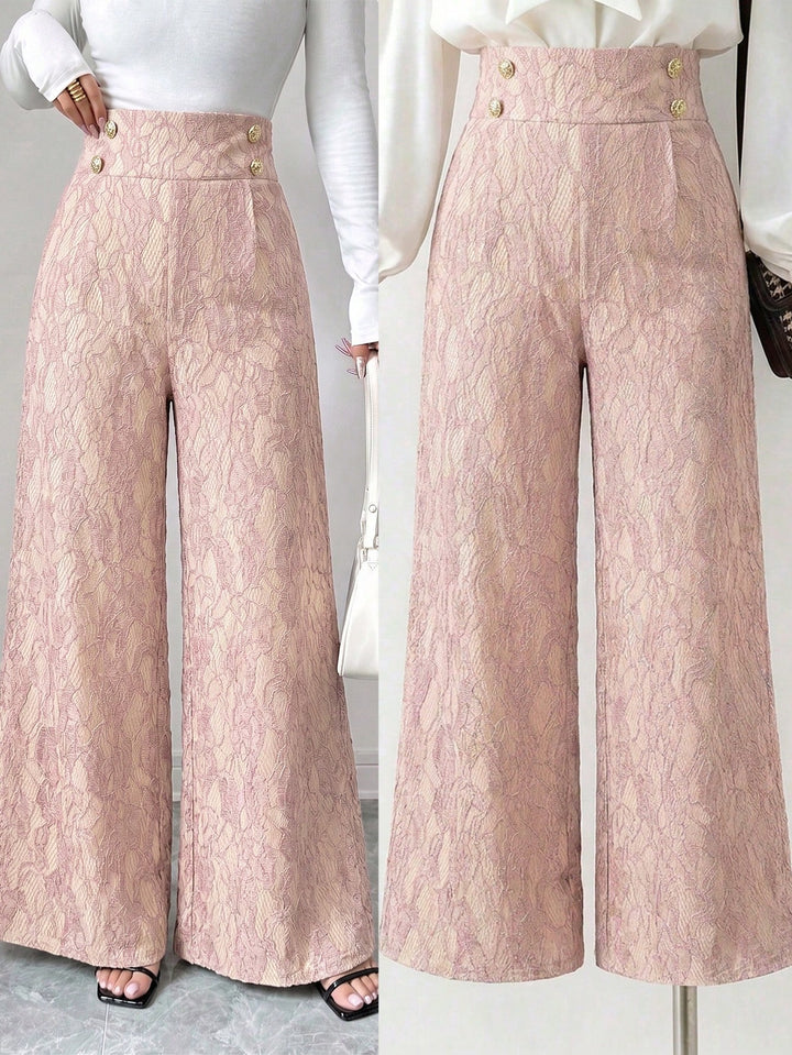 Pantaloni SHEIN, roz