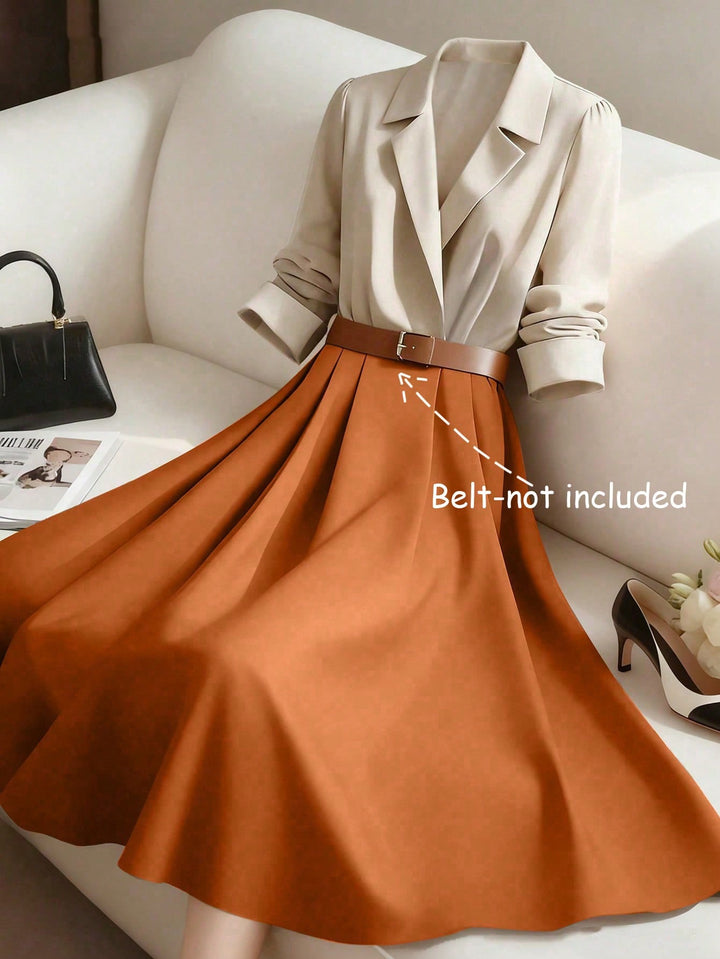 Rochie midi SHEIN, mix culori