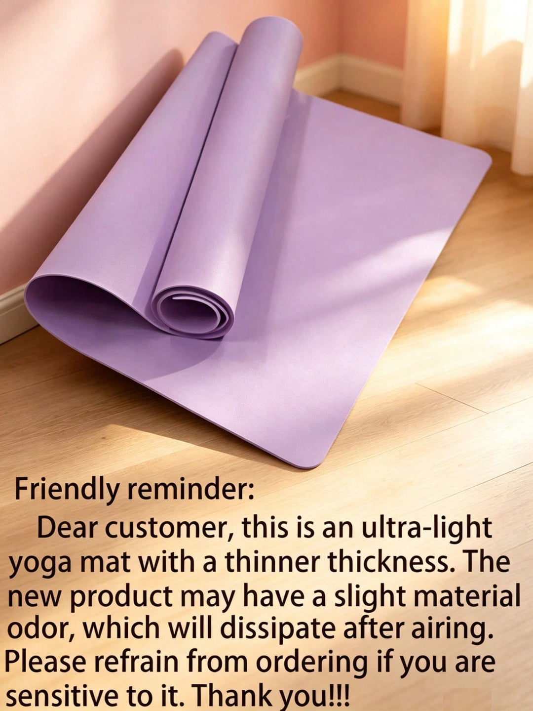 Saltea de yoga SHEIN, mov