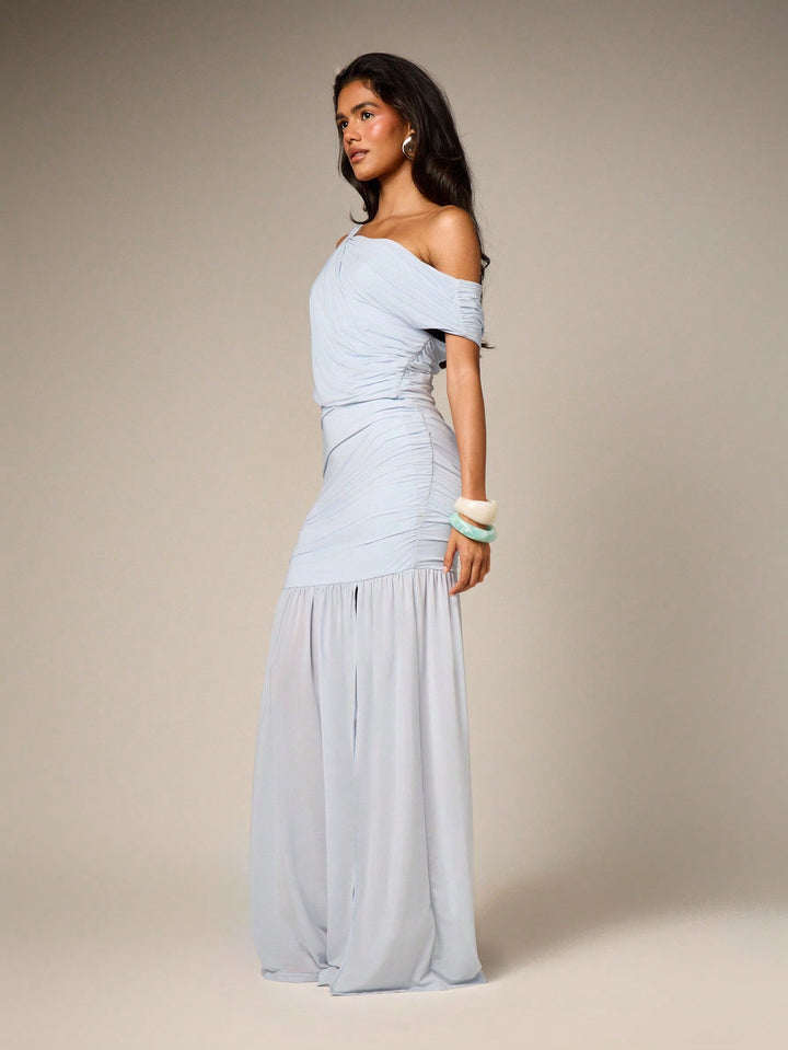 Rochie maxi SHEIN, albastru