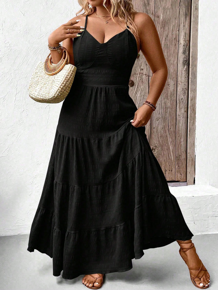Rochie maxi SHEIN, negru