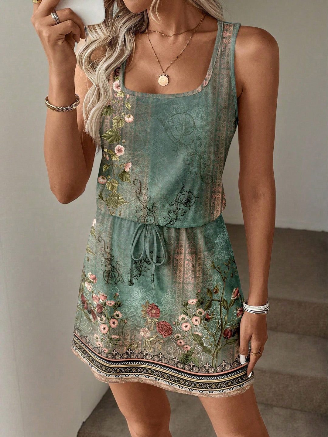 Rochie mini  SHEIN, mix culori