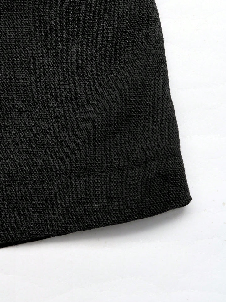 Pantaloni scurți SHEIN, negru