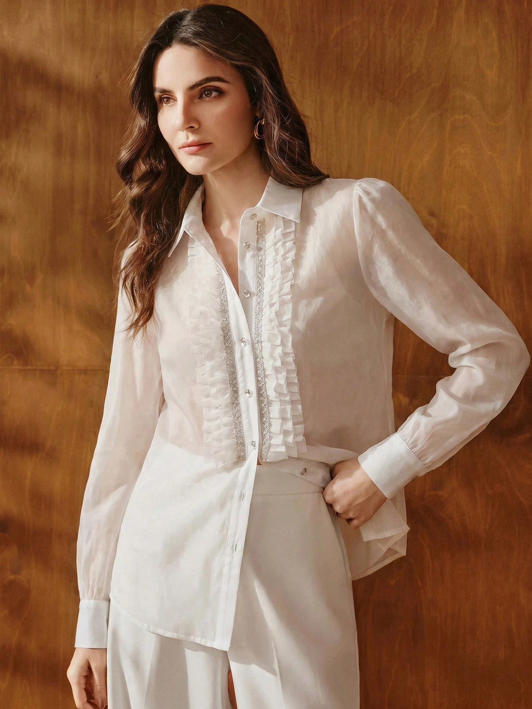 Bluza SHEIN, alb