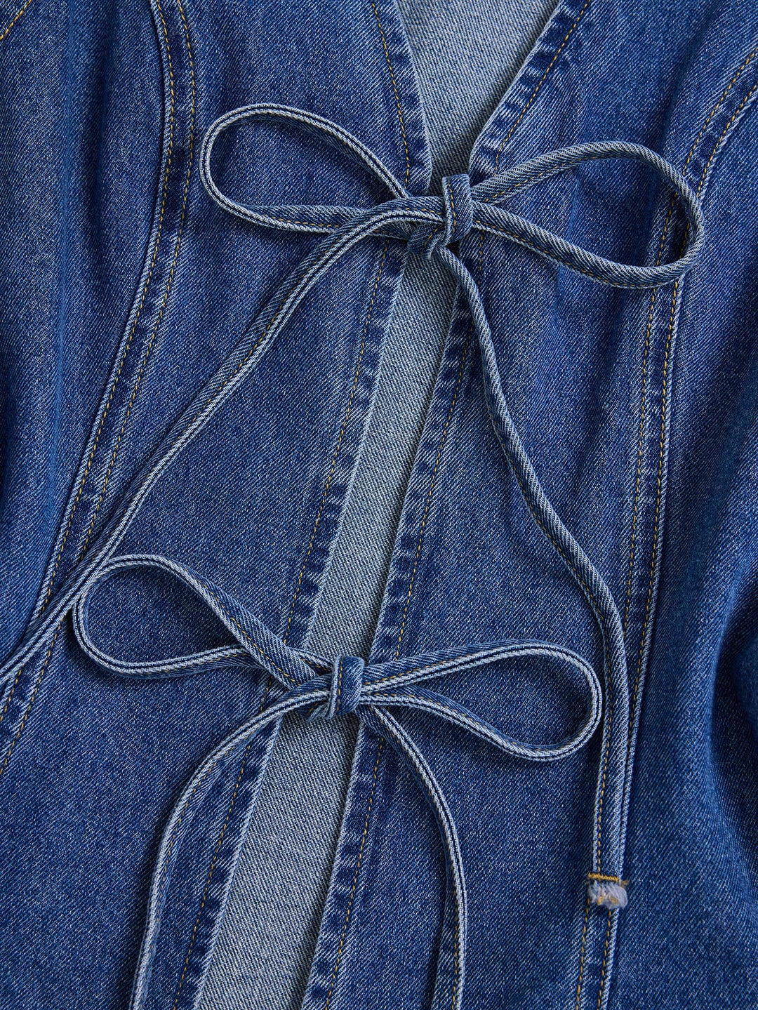 Vesta denim SHEIN, albastru