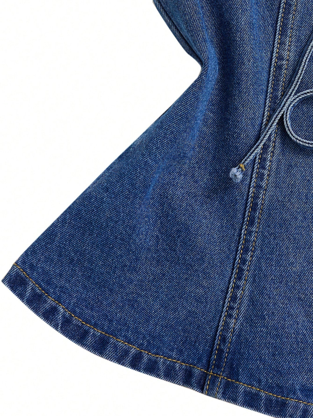 Vesta denim SHEIN, albastru