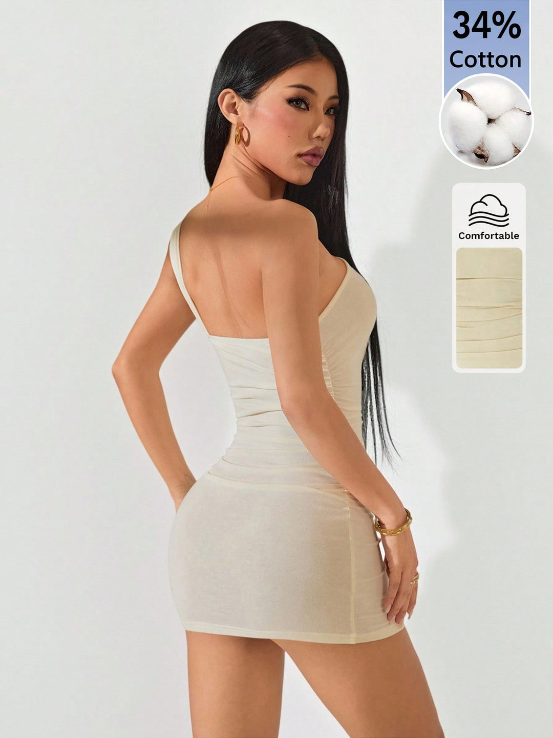 Rochie mini SHEIN, portocaliu