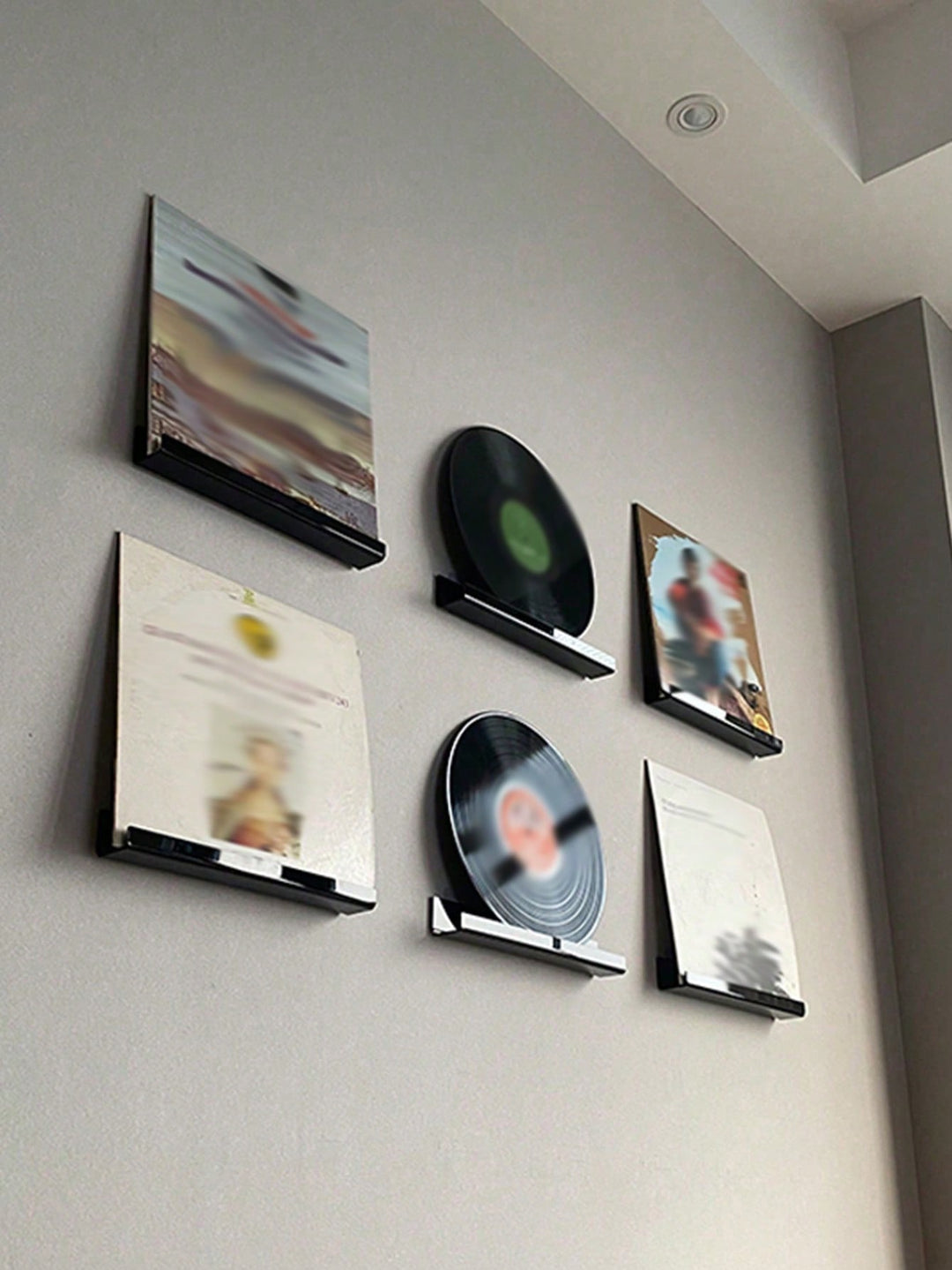 Raft pentru discuri vinil SHEIN, mix culori