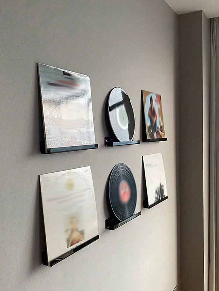 Raft pentru discuri vinil SHEIN, mix culori