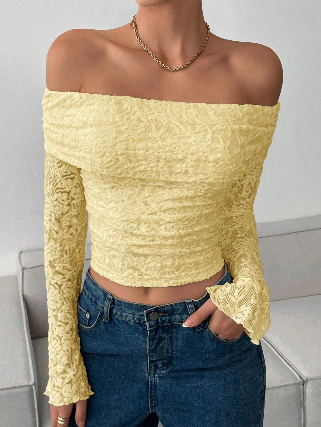 Tricou SHEIN, galben