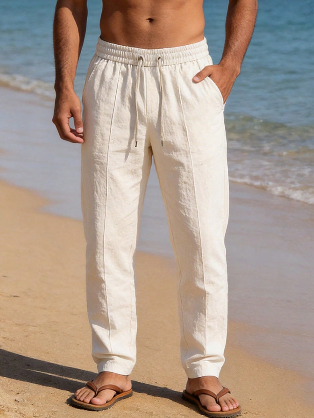 Pantalon SHEIN, bej
