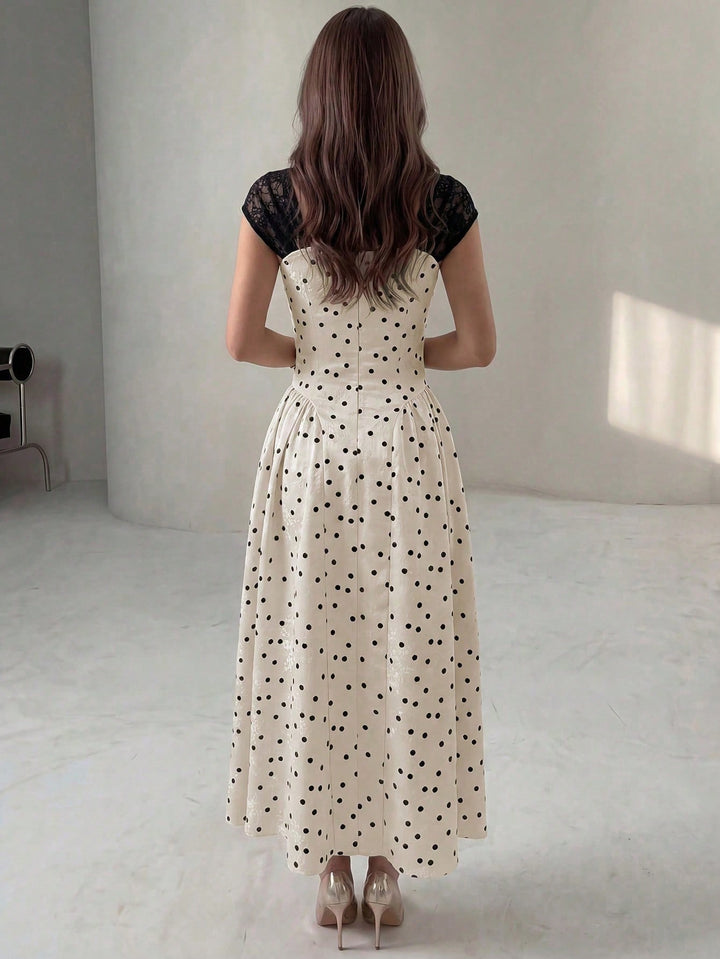 Rochie maxi SHEIN, bej
