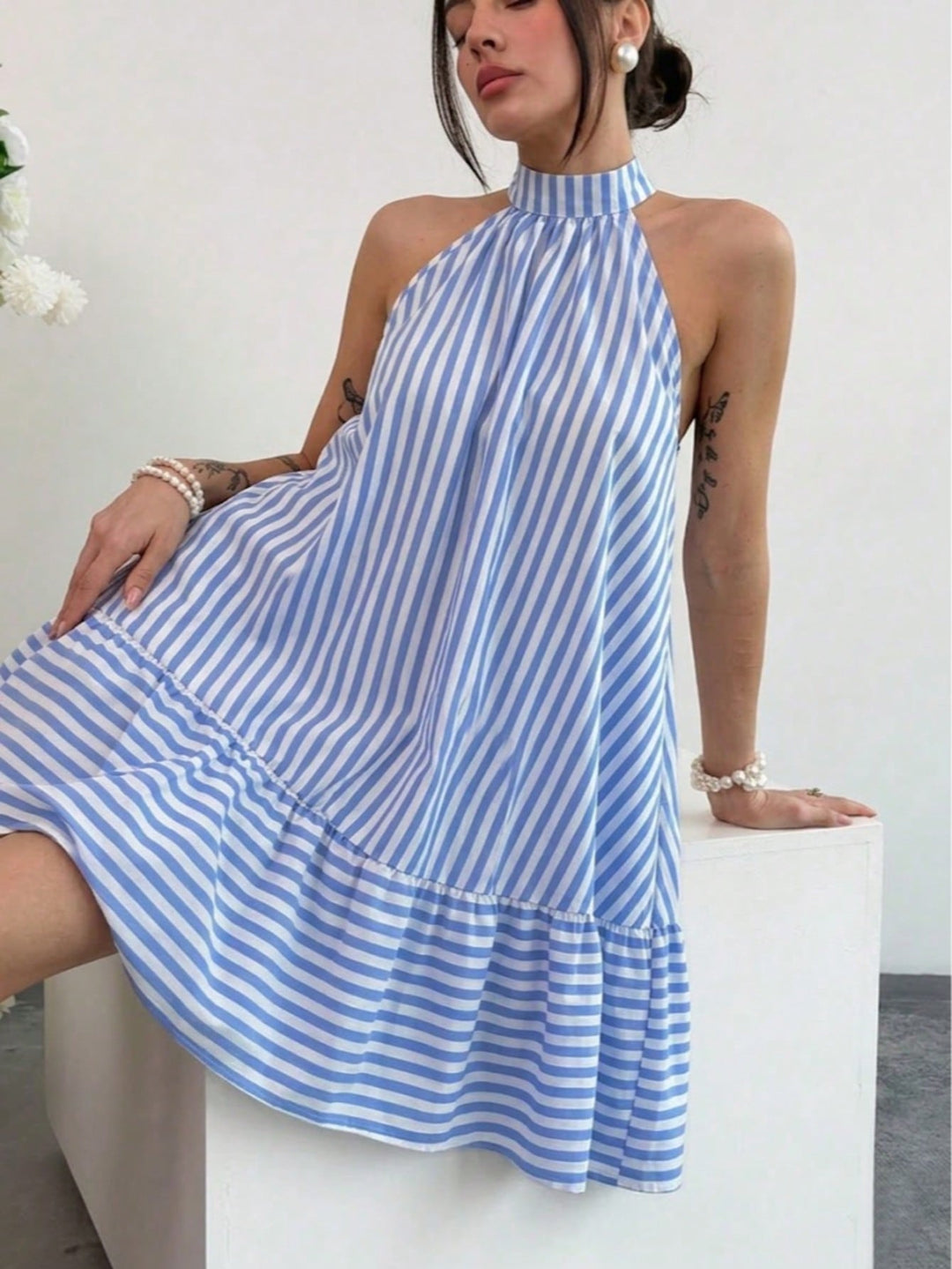 Rochie mini SHEIN, albastru