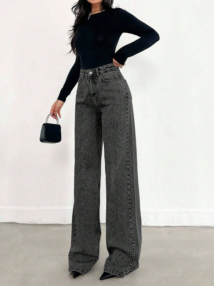 Jeans SHEIN, negru