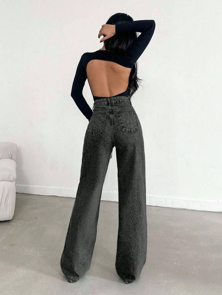 Jeans SHEIN, negru