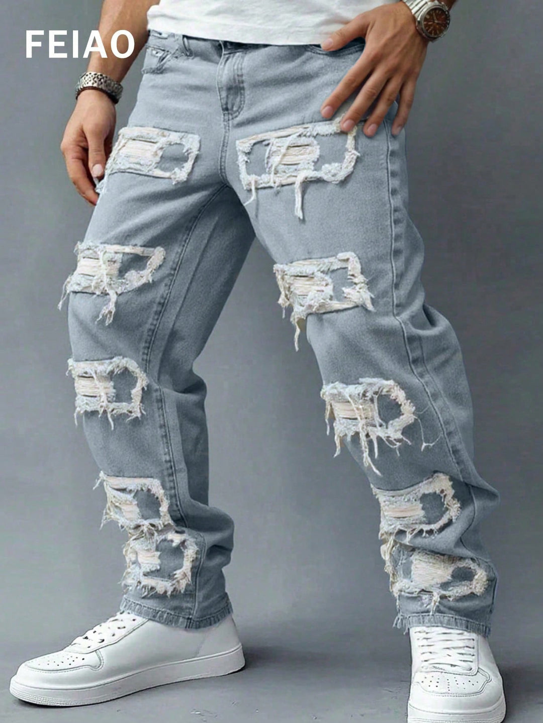 Jeans SHEIN, albastru