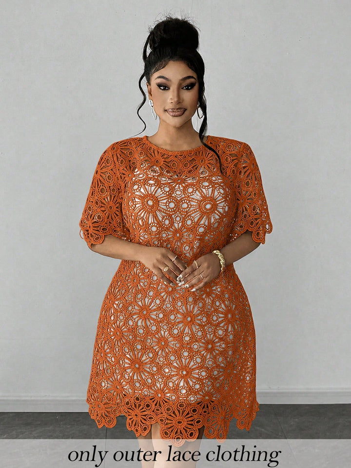 Rochie SHEIN, portocaliu