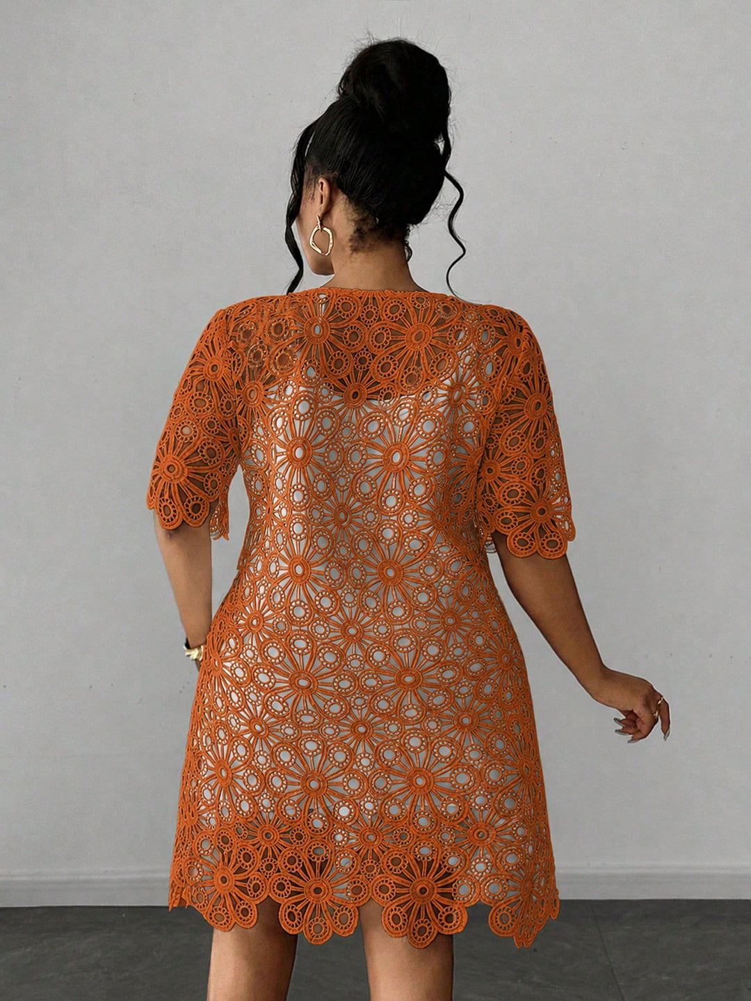 Rochie SHEIN, portocaliu