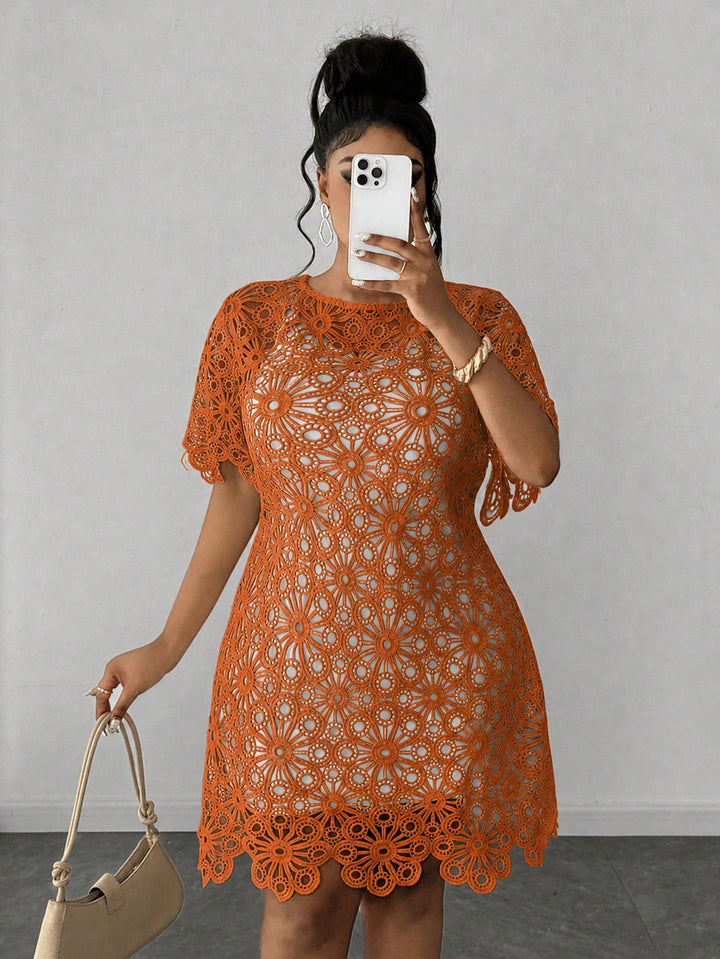 Rochie SHEIN, portocaliu