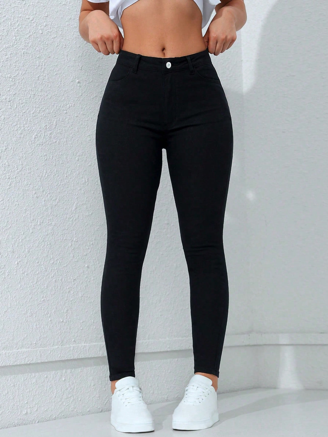 Jeans SHEIN, negru