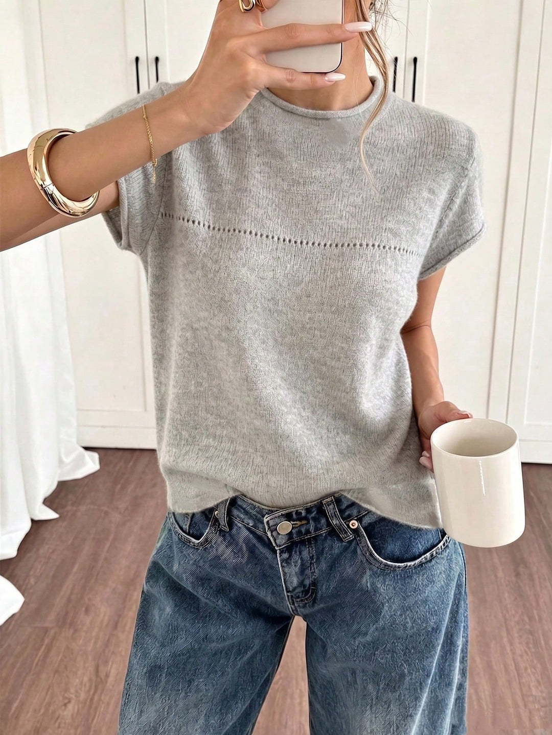Top tricotat SHEIN