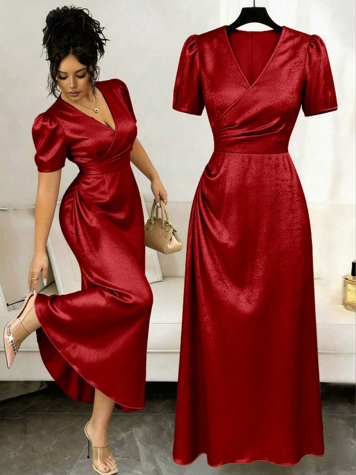 Rochie maxi SHEIN, roșu