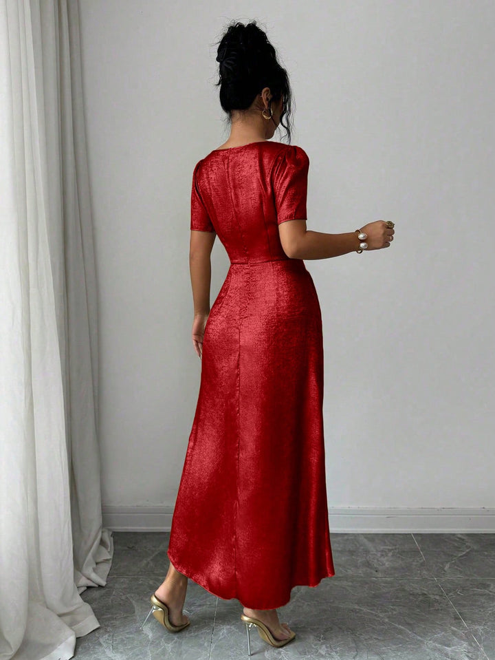 Rochie maxi SHEIN, roșu