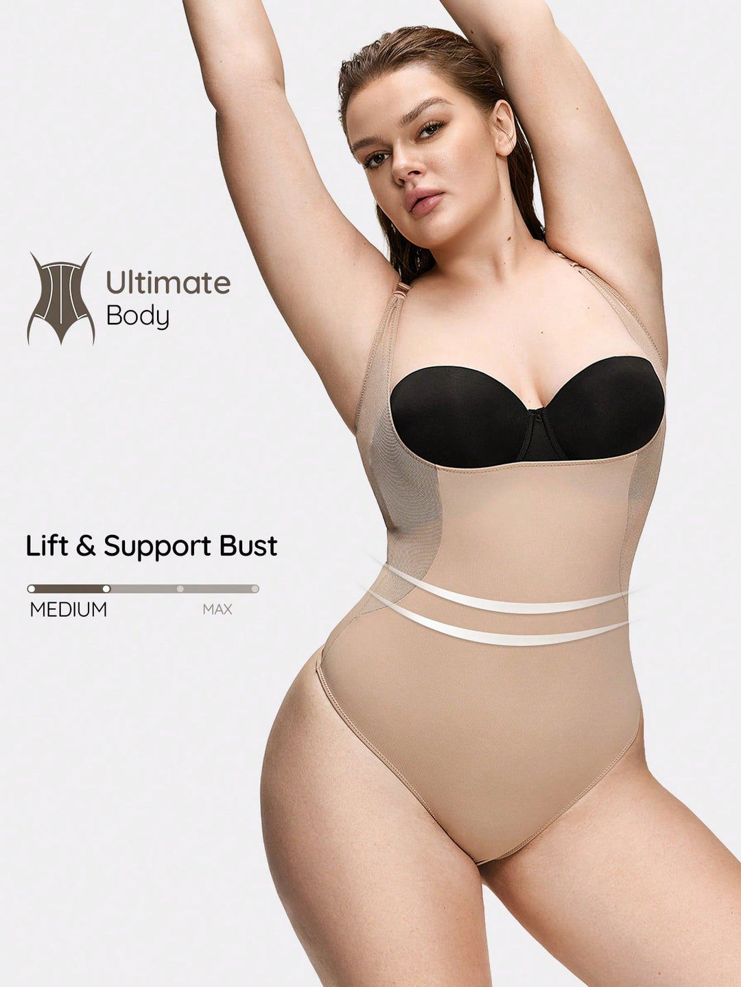 Body modelator SHEIN, kaki