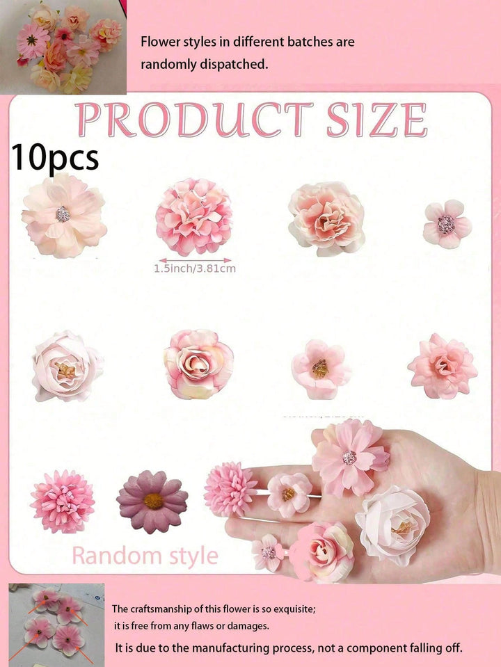 Floari artificiale SHEIN, roz