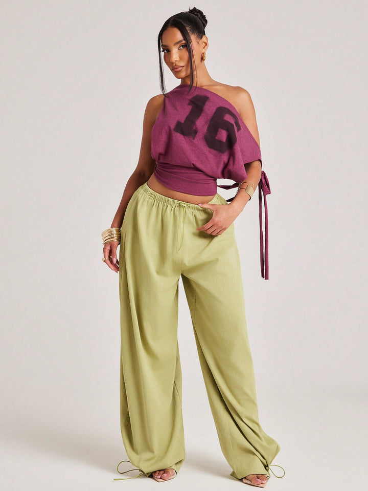 Pantaloni SHEIN, verde