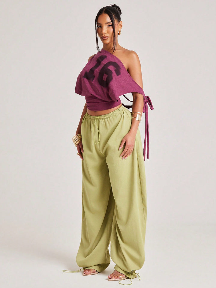 Pantaloni SHEIN, verde