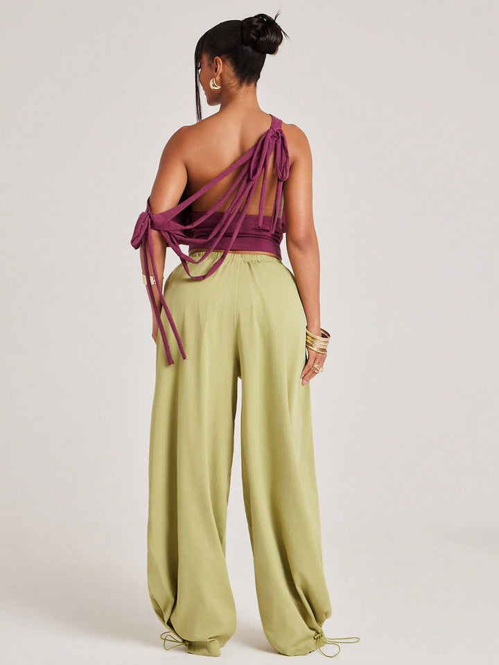 Pantaloni SHEIN, verde