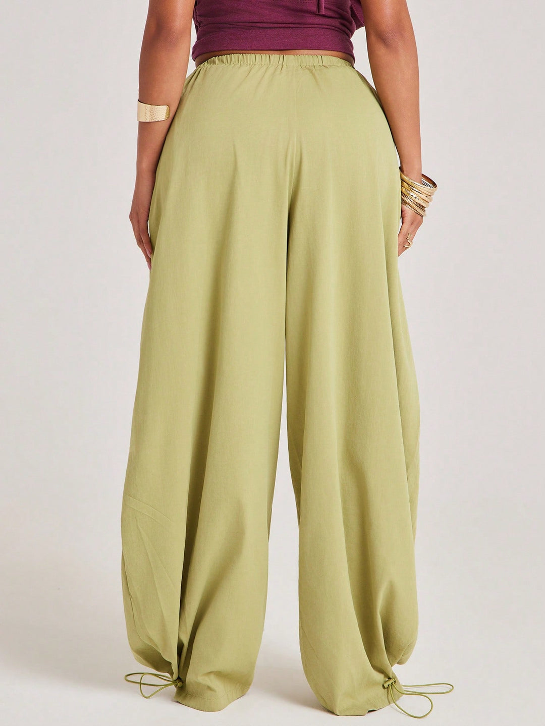 Pantaloni SHEIN, verde
