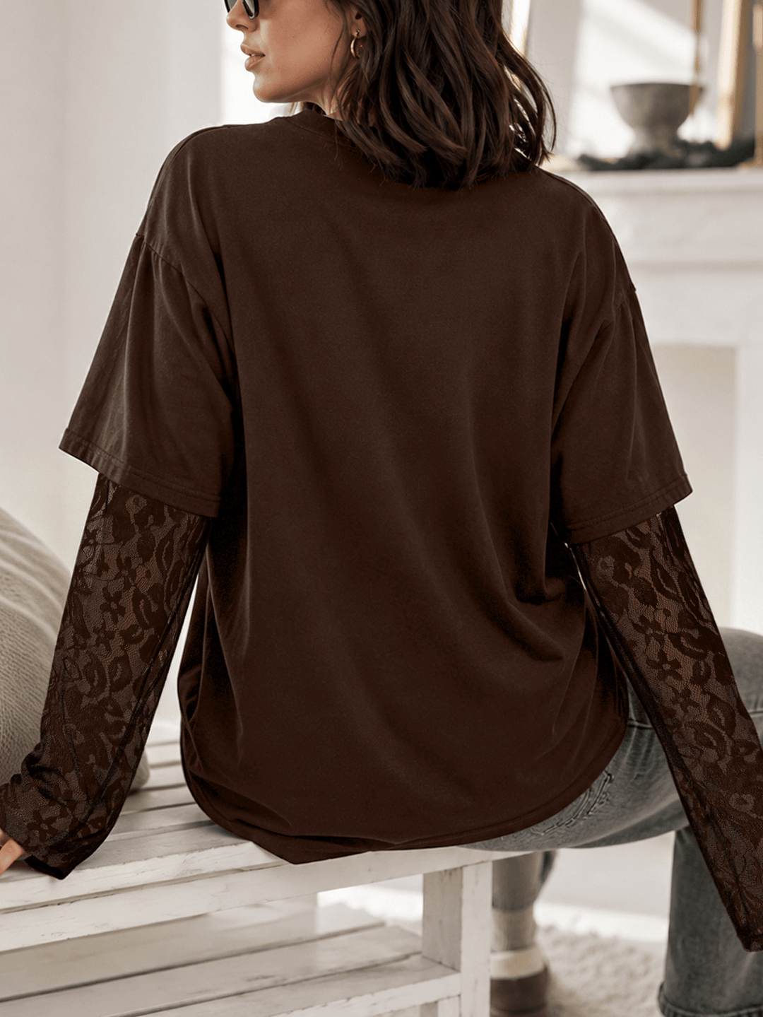 Tricou SHEIN, maro