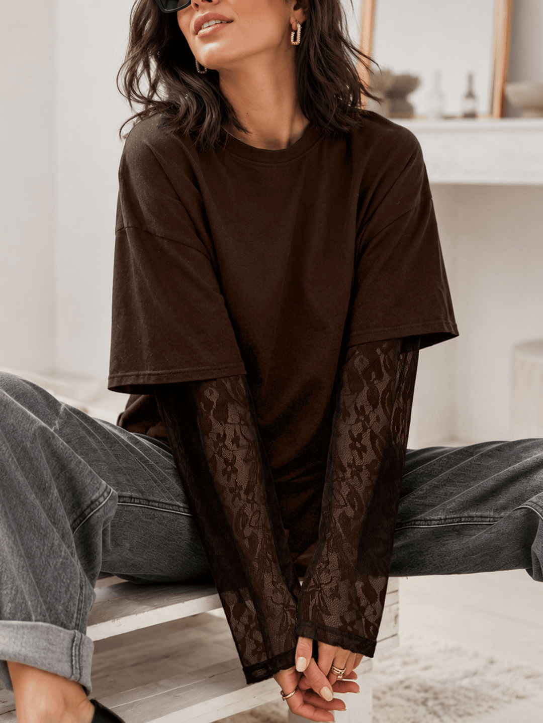Tricou SHEIN, maro