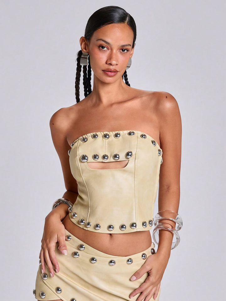 Top SHEIN, galben